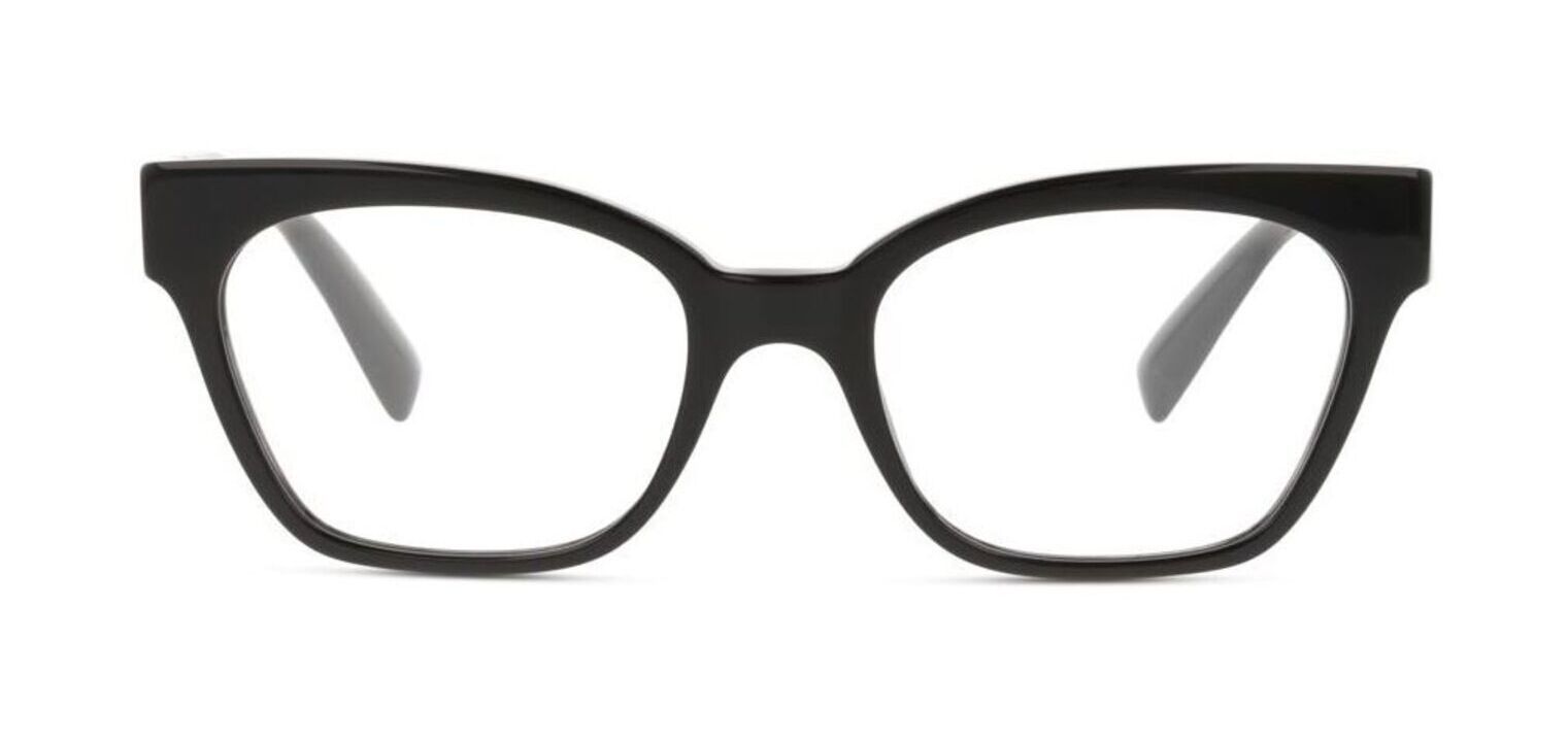 Versace Cat Eye Eyeglasses 0VE3294 Black for Woman