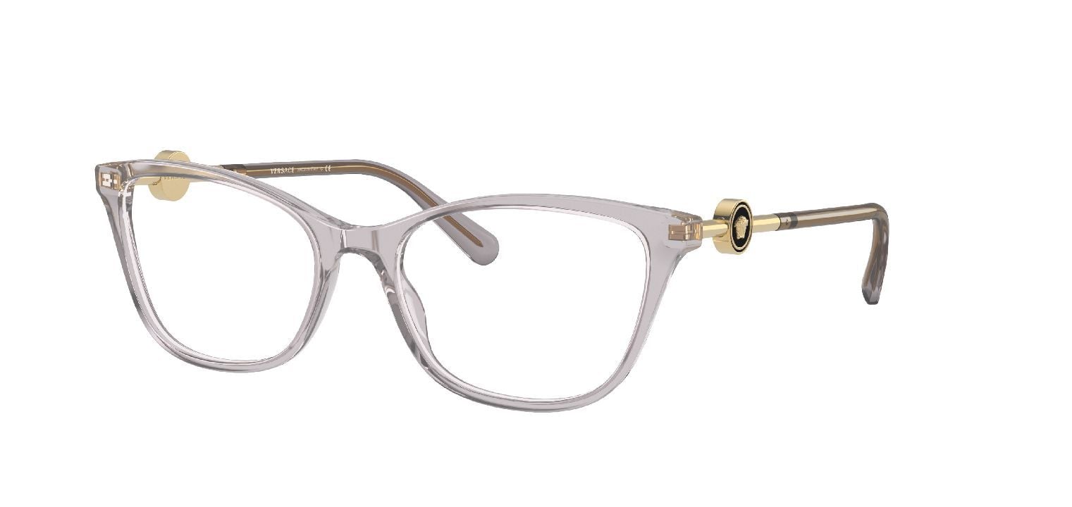 Versace Cat Eye Eyeglasses 0VE3293 Grey for Woman