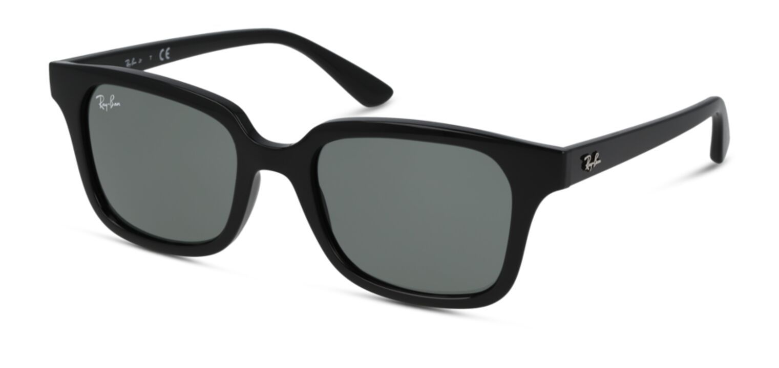 Ray-Ban Rechteckig Sonnenbrillen 0RJ9071S Schwarz für Kind