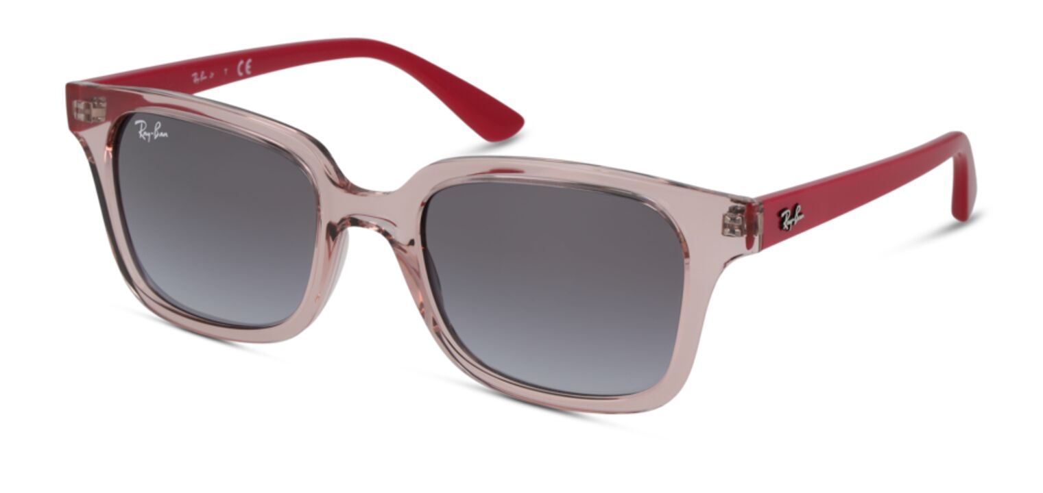 Ray-Ban Rechteckig Sonnenbrillen 0RJ9071S Rosa für Kinder