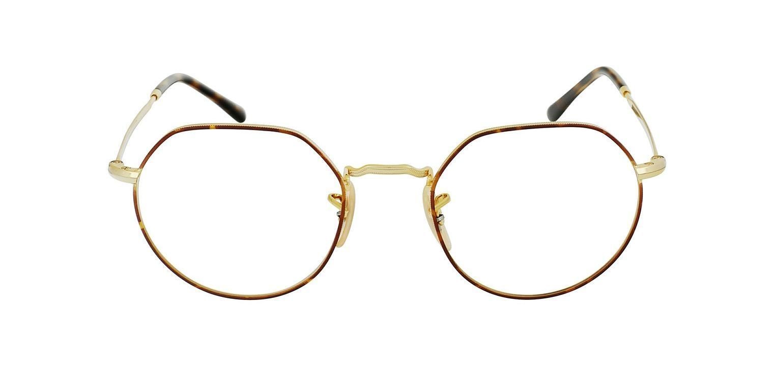 Lunettes de vue Ray-Ban Ronde 0RX6465 Havana pour Homme-Femme