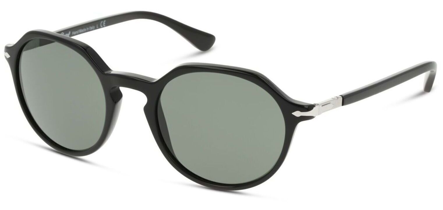 Lunettes de soleil Persol Ronde 0PO3255S Noir pour Homme
