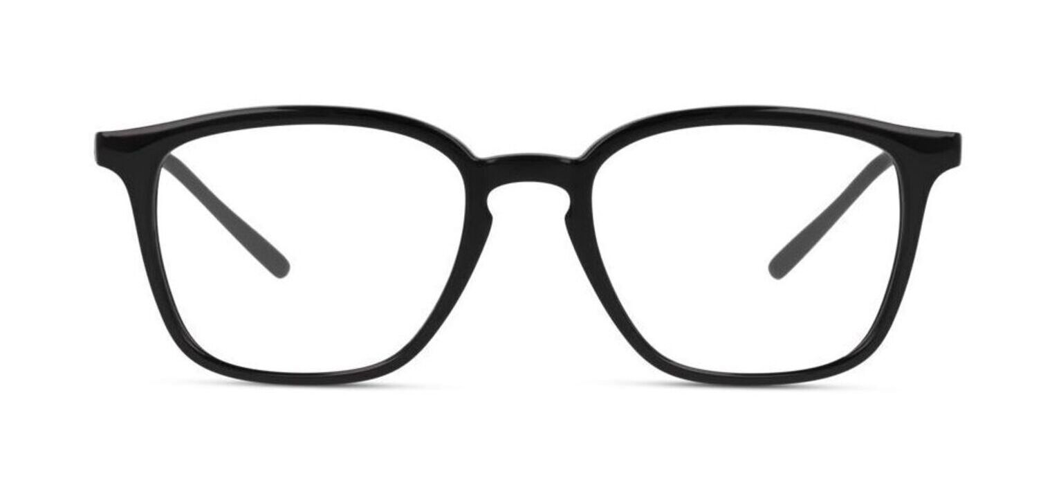 Ray-Ban Rechteckig Brillen 0RX7185 Schwarz für Herr-Dame