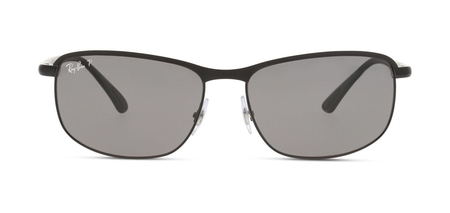 Ray-Ban Rectangle Sunglasses 0RB3671CH Black for Unisex