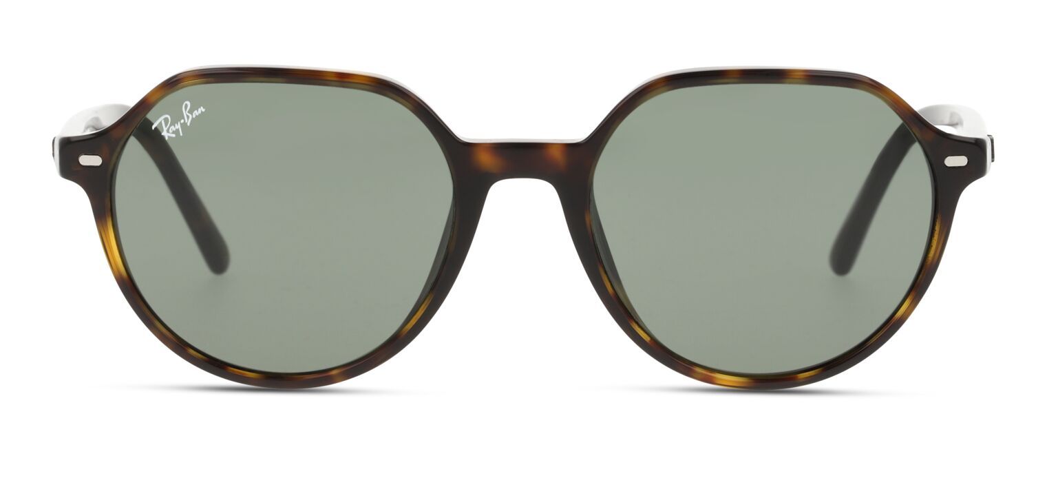 Ray-Ban Rectangle Sunglasses 0RB2195 Havana for Unisex