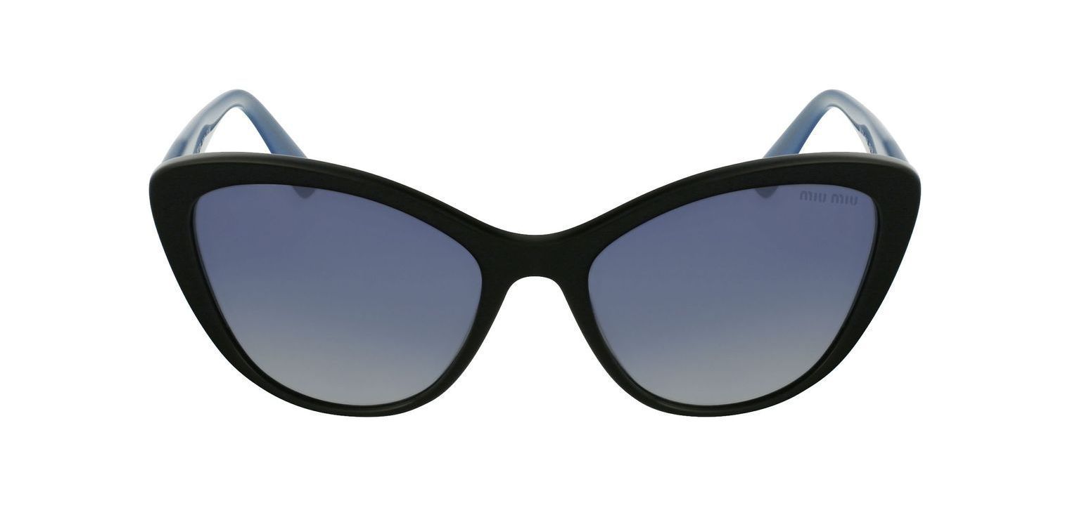 Miu Miu Schmetterling Sonnenbrillen 0MU 05XS Schwarz für Damen
