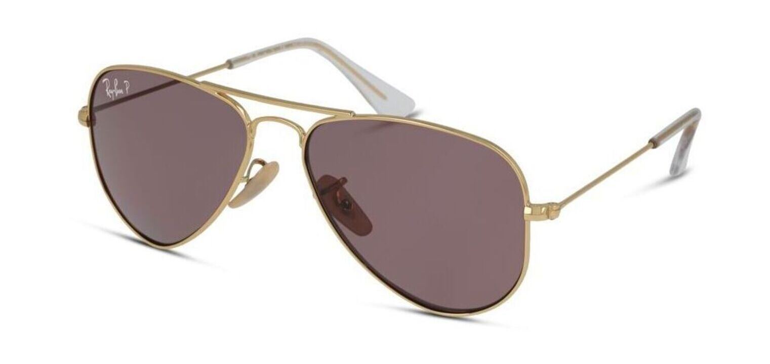 Ray-Ban Aviator Sunglasses 0RJ9506S Gold for Kid