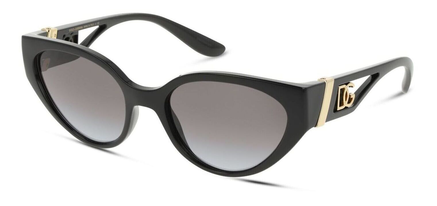 Dolce & Gabbana Schmetterling Sonnenbrillen 0DG6146 Schwarz für Damen