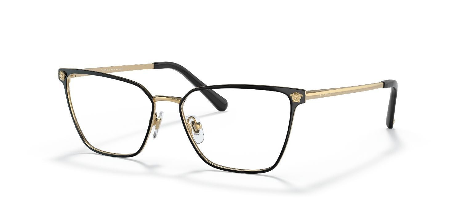 Versace Carré Eyeglasses 0VE1275 Black for Woman
