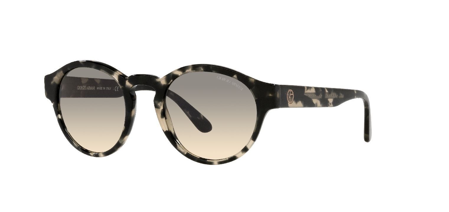 Giorgio Armani Rund Sonnenbrillen 0AR8146 Grau für Dame