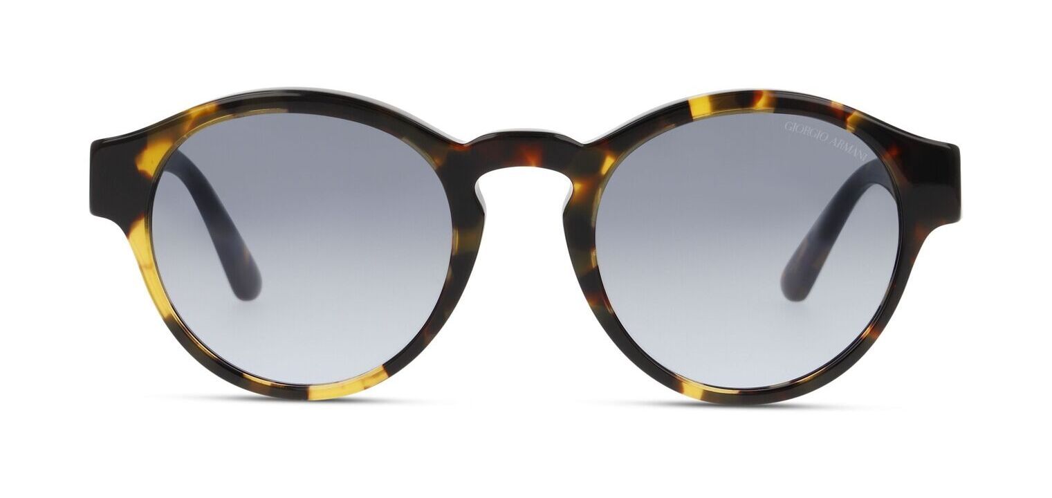 Lunettes de soleil Giorgio Armani Ronde 0AR8146 Havana pour Femme