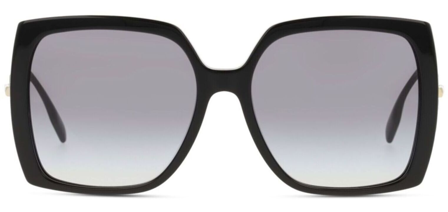 Burberry Rechteckig Sonnenbrillen 0BE4332 Schwarz für Damen