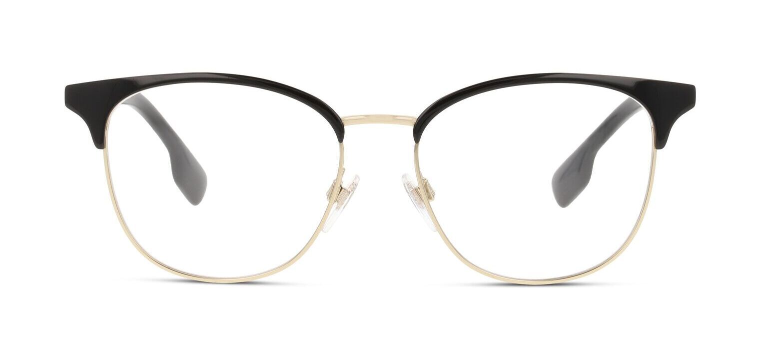 Burberry Rectangle Eyeglasses 0BE1355 Gold for Woman