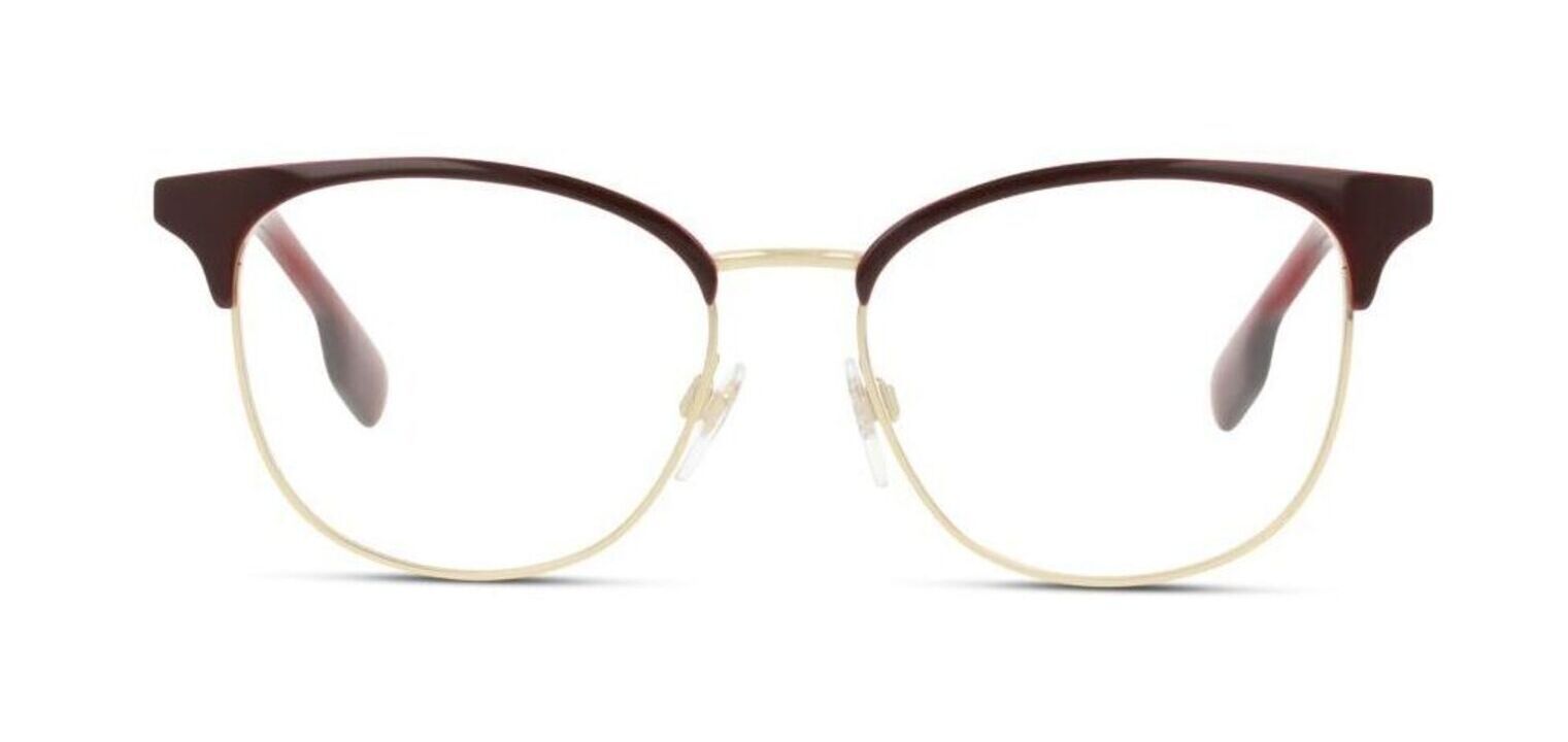 Burberry Rund Brillen 0BE1355 Gold für Damen