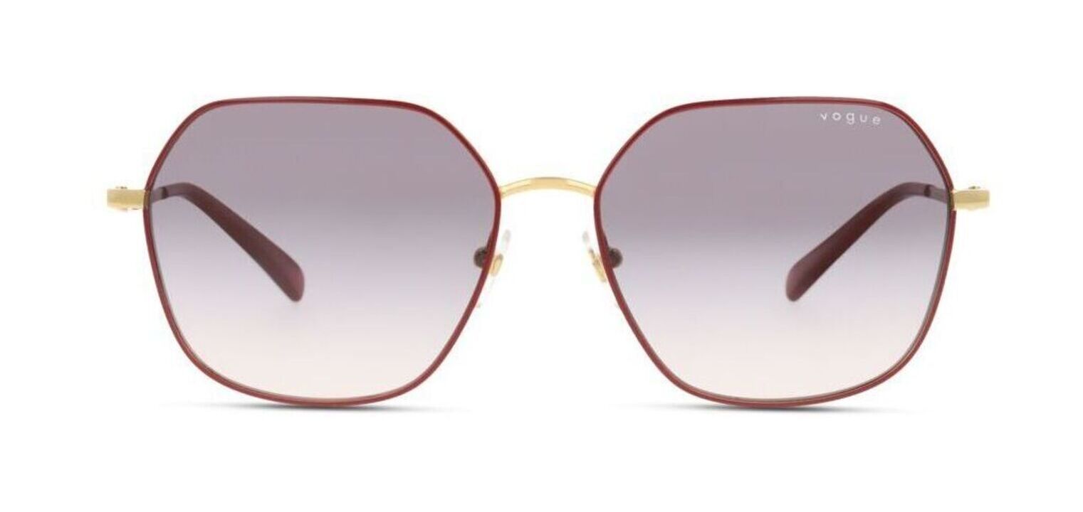 Lunettes de soleil Vogue Ovale 0VO4198S Rouge pour Femme