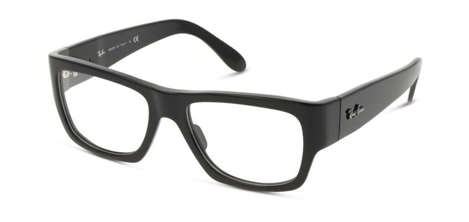 Lunettes de vue Ray Ban Rectangle 0RX5487 Noir pour Homme Femme