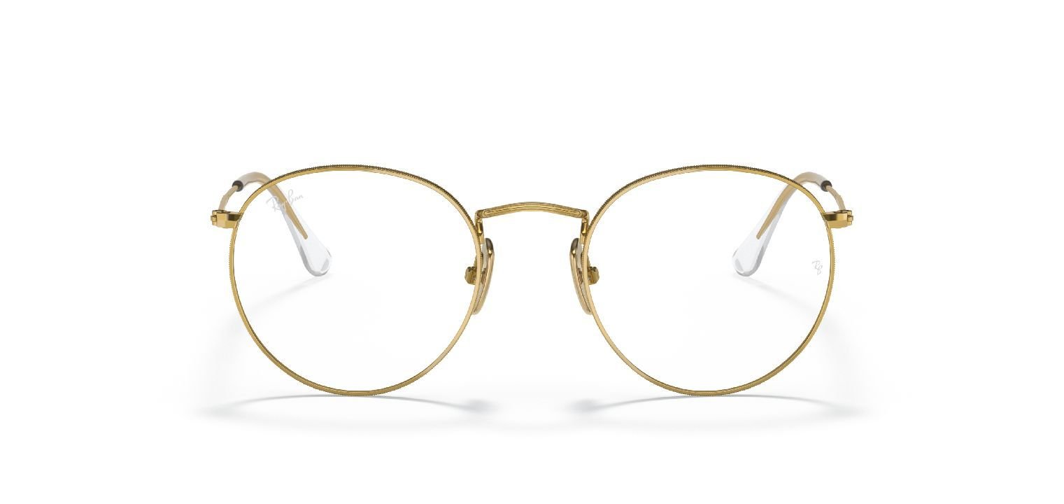 Ray-Ban Quadratisch Brillen 0RX8247V Gold für Damen/Herren