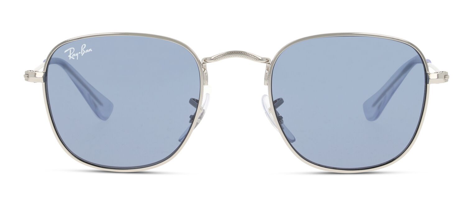 Ray-Ban Rechteckig Sonnenbrillen 0RJ9557S Sillber für Kinder
