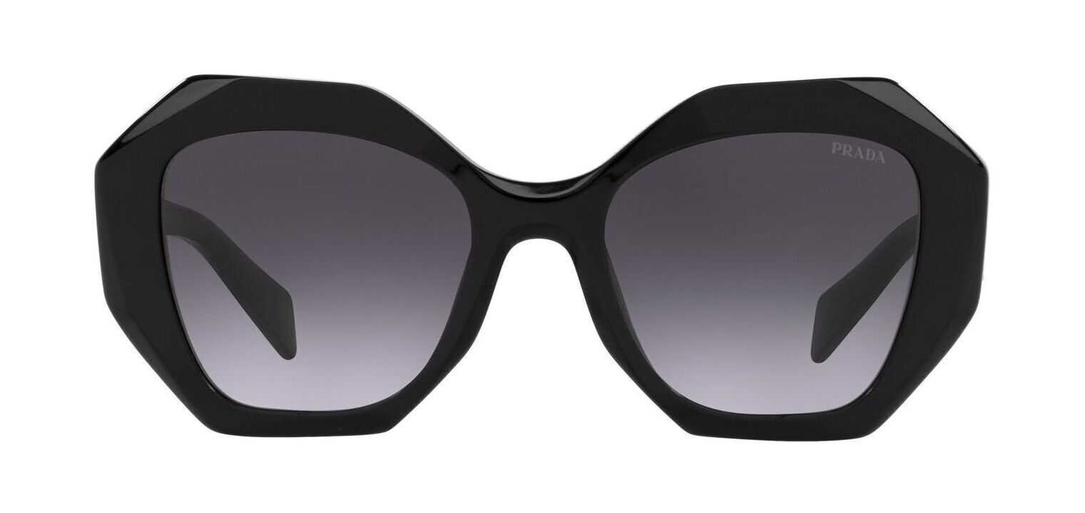 Prada Schmetterling Sonnenbrillen 0PR 16WS Schwarz für Damen