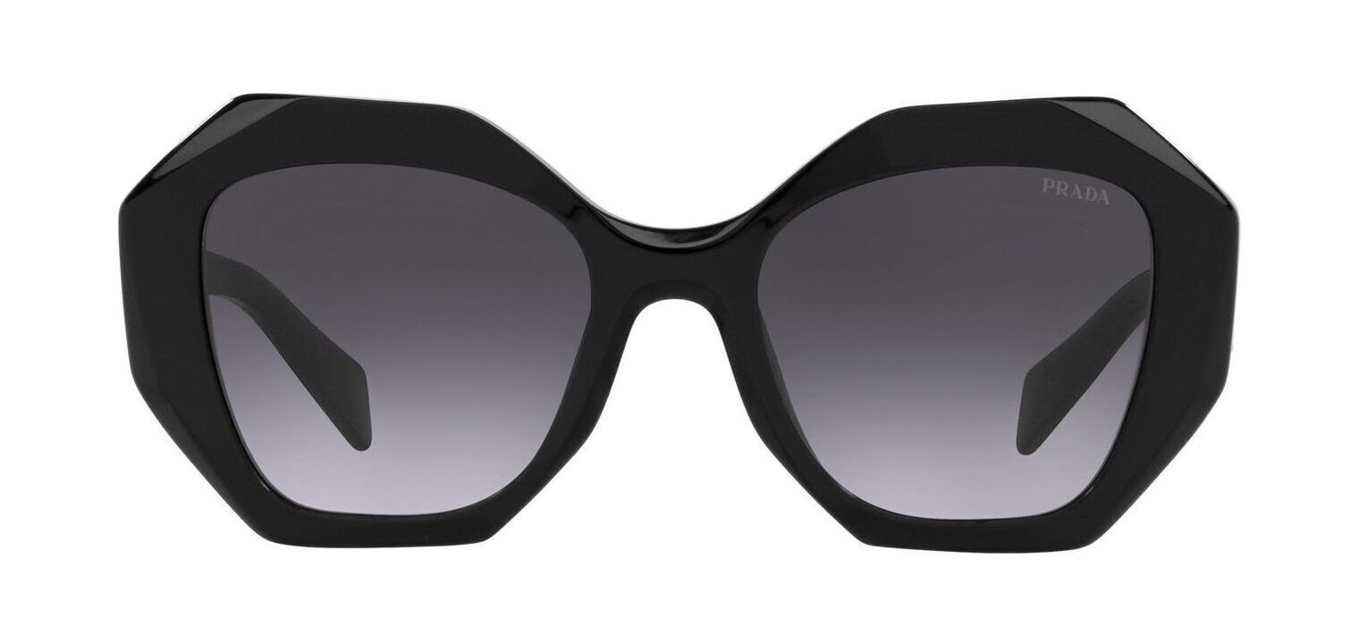 Prada Cat Eye Sunglasses 0PR 16WS Black for Woman