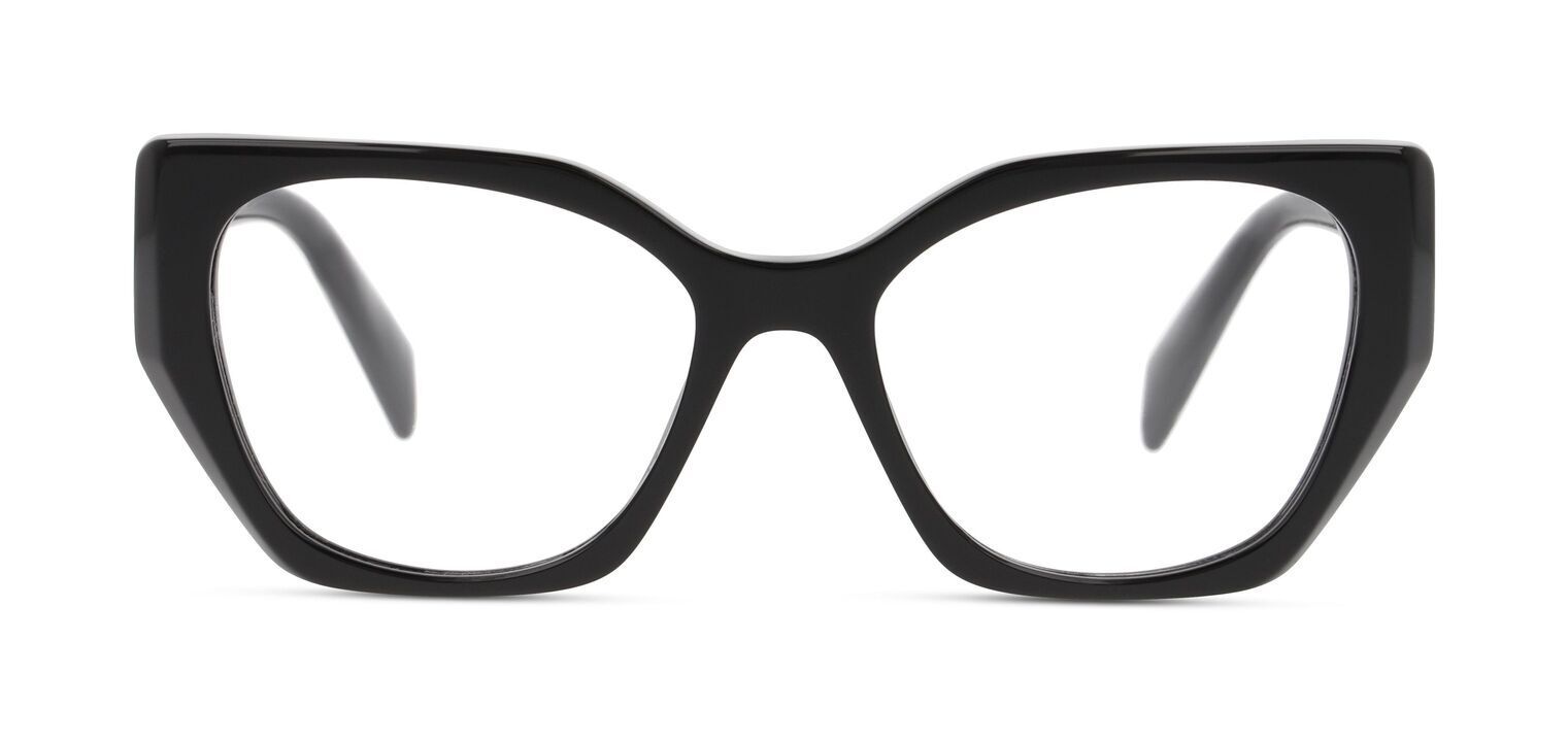 Lunettes de vue Prada Papillon 0PR 18WV Noir pour Femme