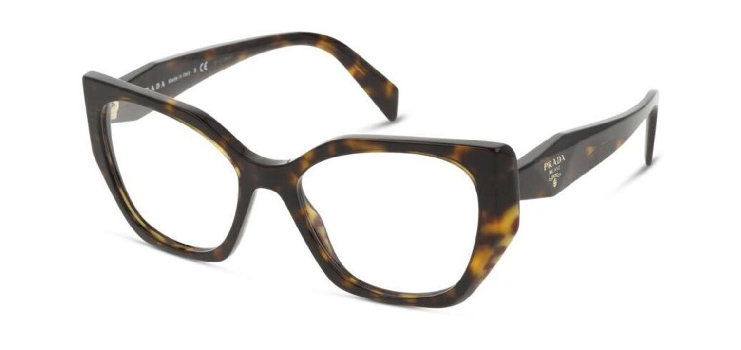 Lunettes de vue Prada Papillon 0PR 18WV Ecaille pour Femme Visilab
