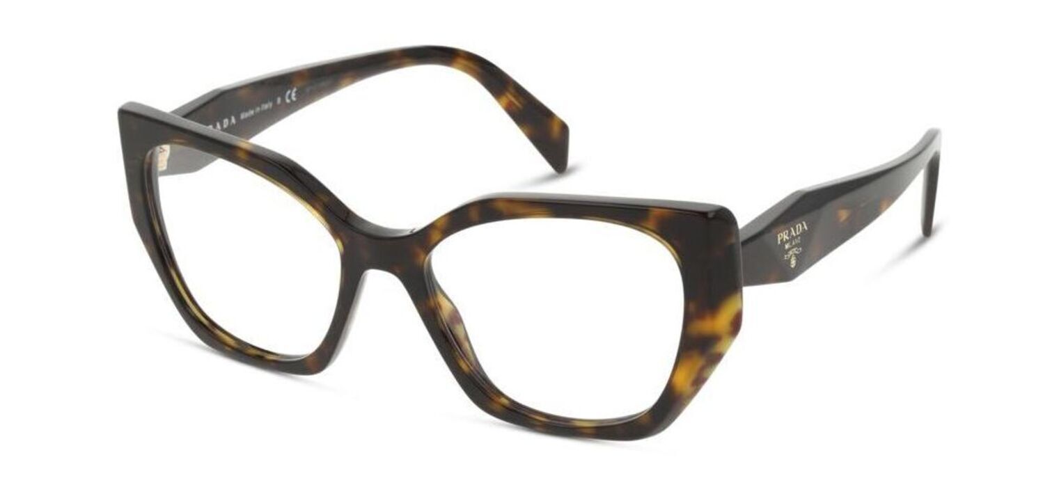 Lunettes de vue Prada Papillon 0PR 18WV Ecaille pour Femme