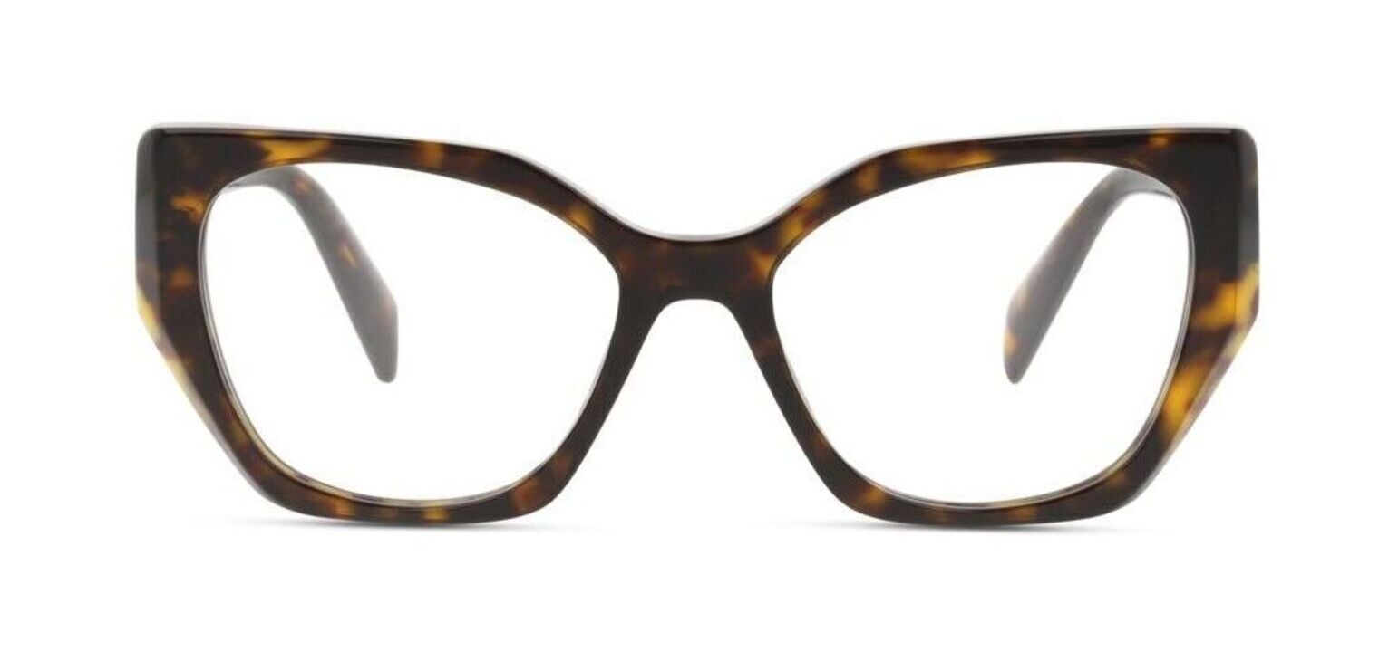 Lunettes de vue Prada Papillon 0PR 18WV Ecaille pour Femme