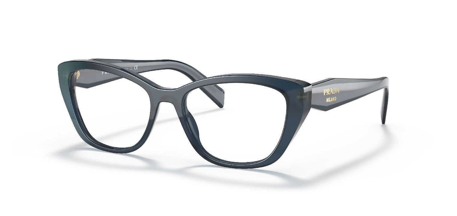 Lunettes de vue Prada Papillon 0PR 19WV Gris pour Femme