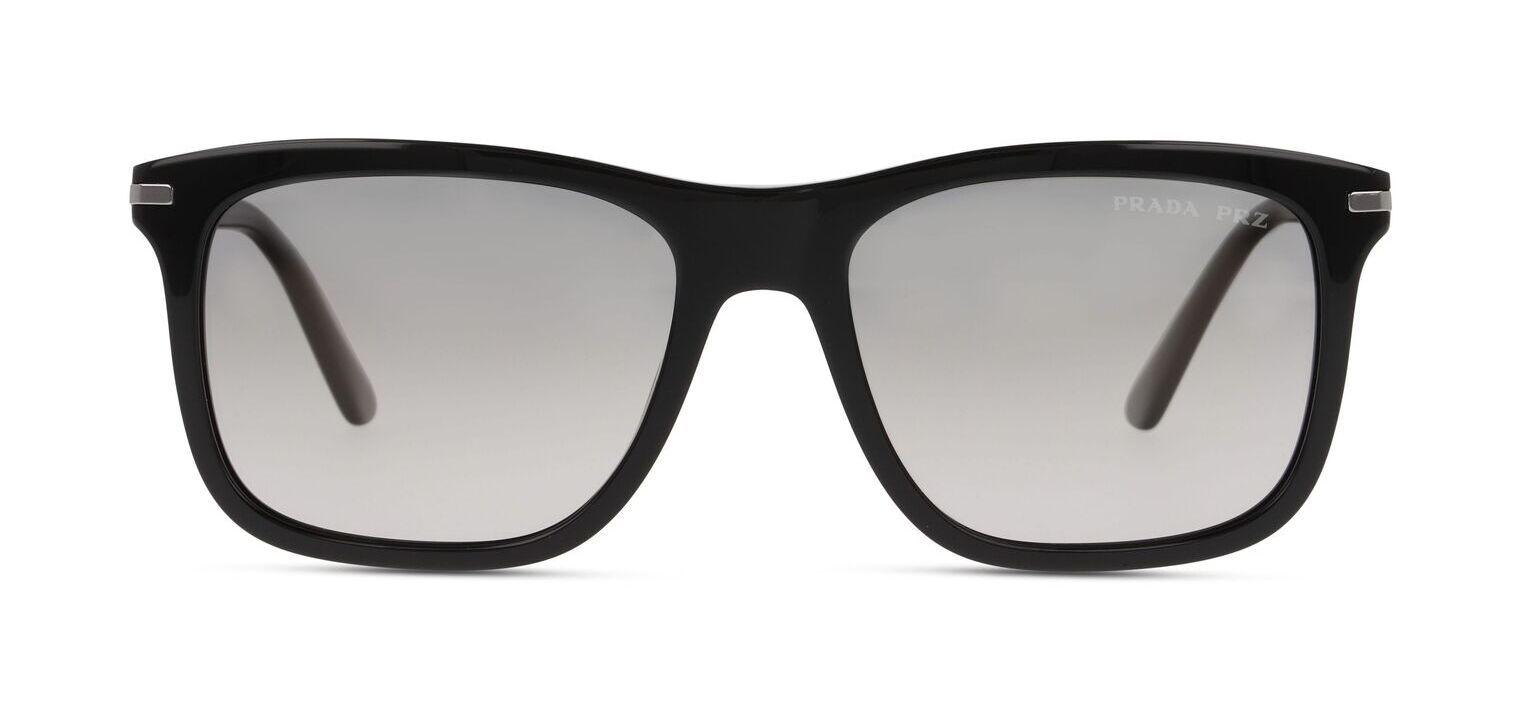 Prada Rectangle Sunglasses 0PR 18WS Black for Man