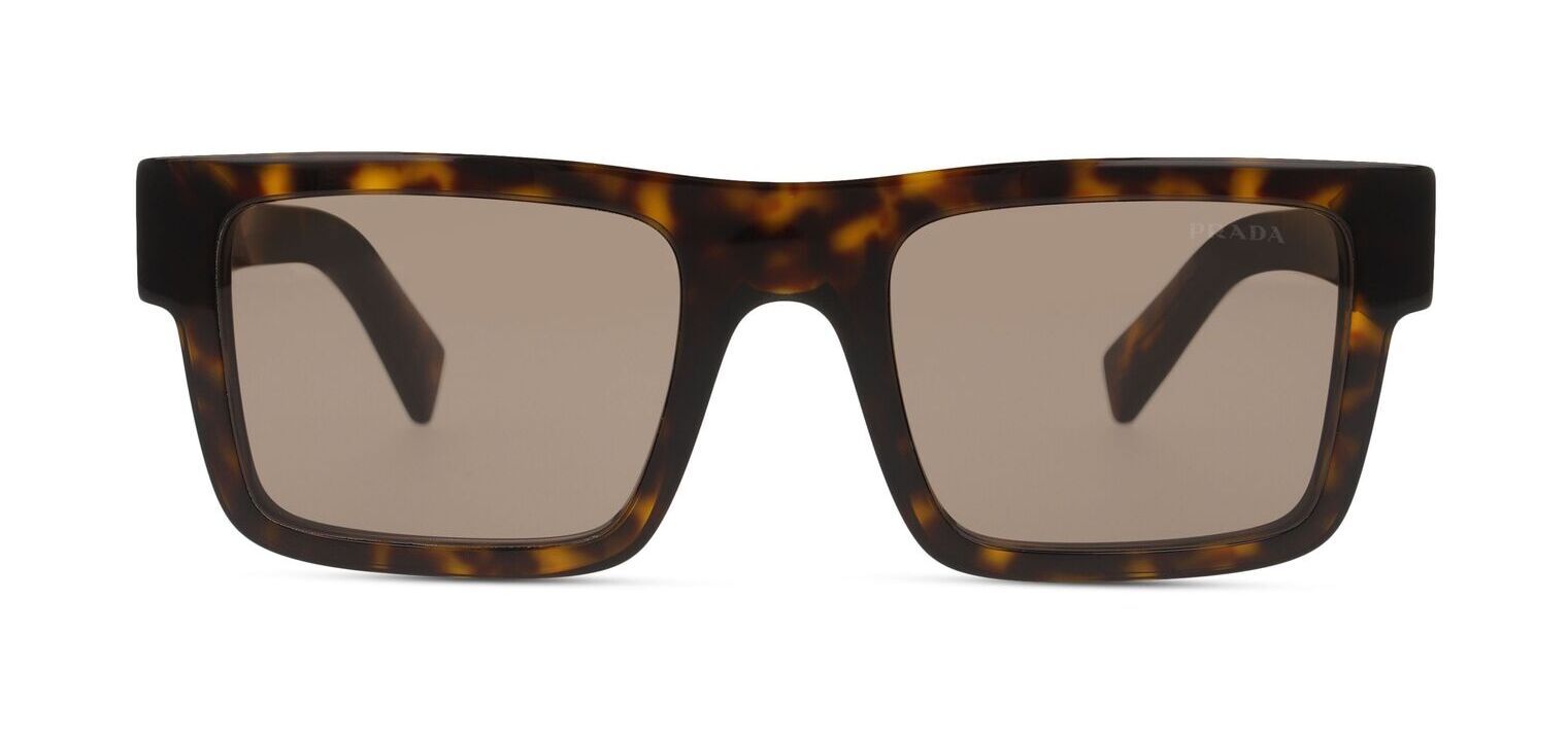 Prada Rectangle Sunglasses 0PR 19WS Tortoise shell for Man