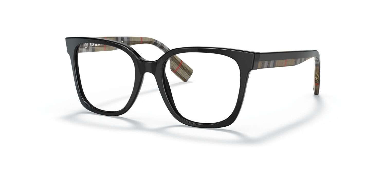 Burberry Carré Eyeglasses 0BE2347 Black for Woman