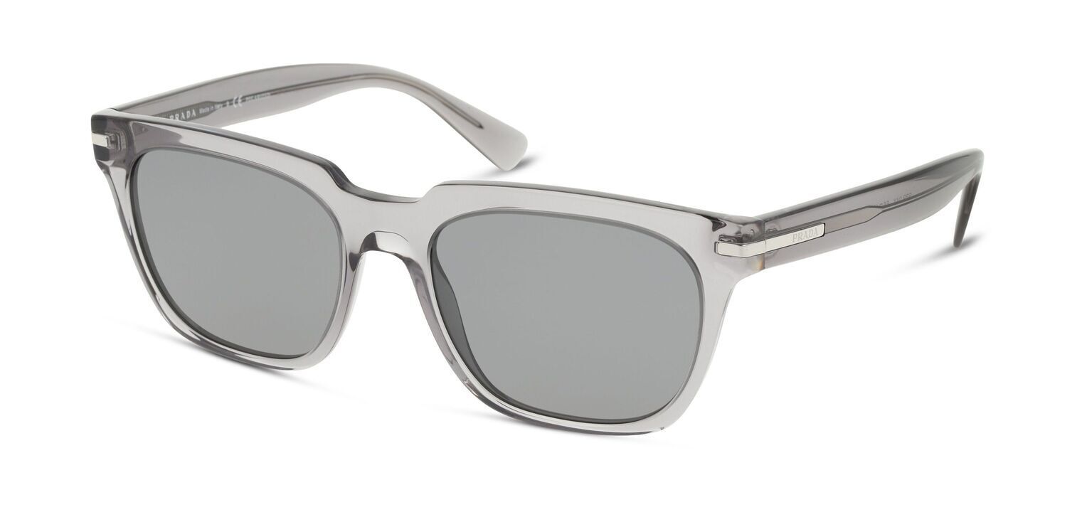 Prada Rechteckig Sonnenbrillen 0PR 04YS Grau für Herren