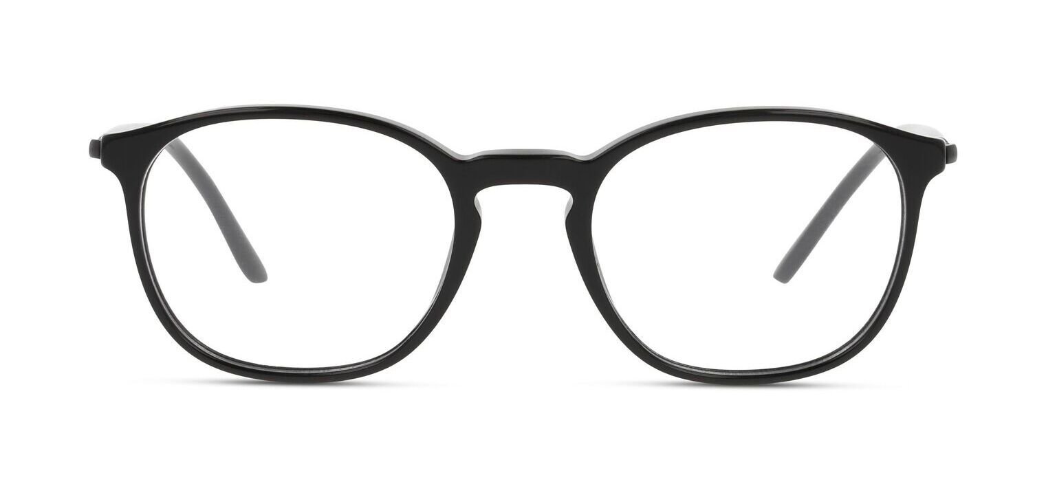 Giorgio Armani Round Eyeglasses 0AR7213 Black for Man