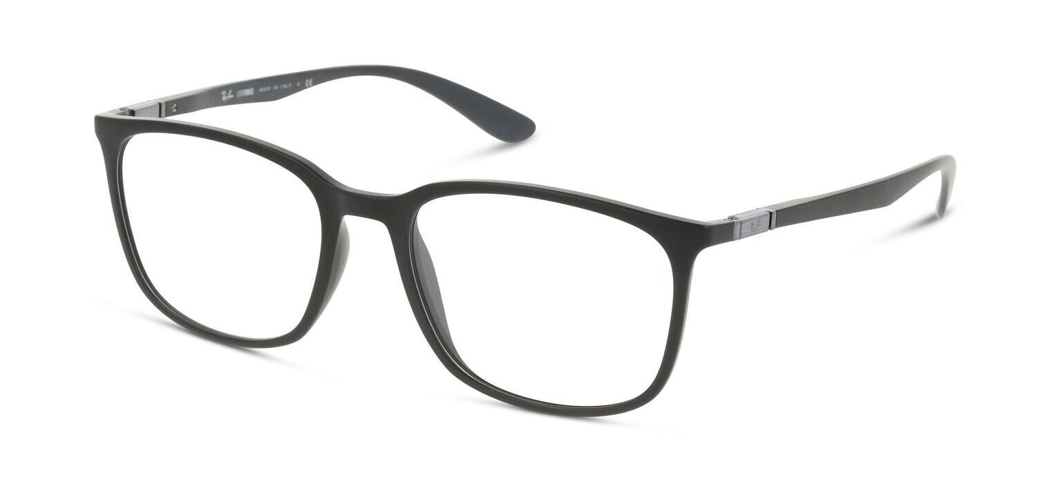 Ray-Ban Rectangle Eyeglasses 0RX7199 Black for Unisex