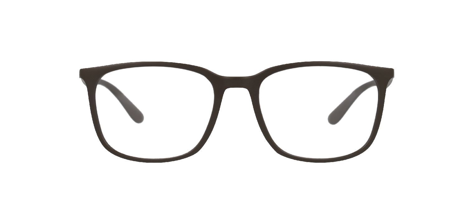 Ray-Ban Rechteckig Brillen 0RX7199 Braun für Damen/Herren