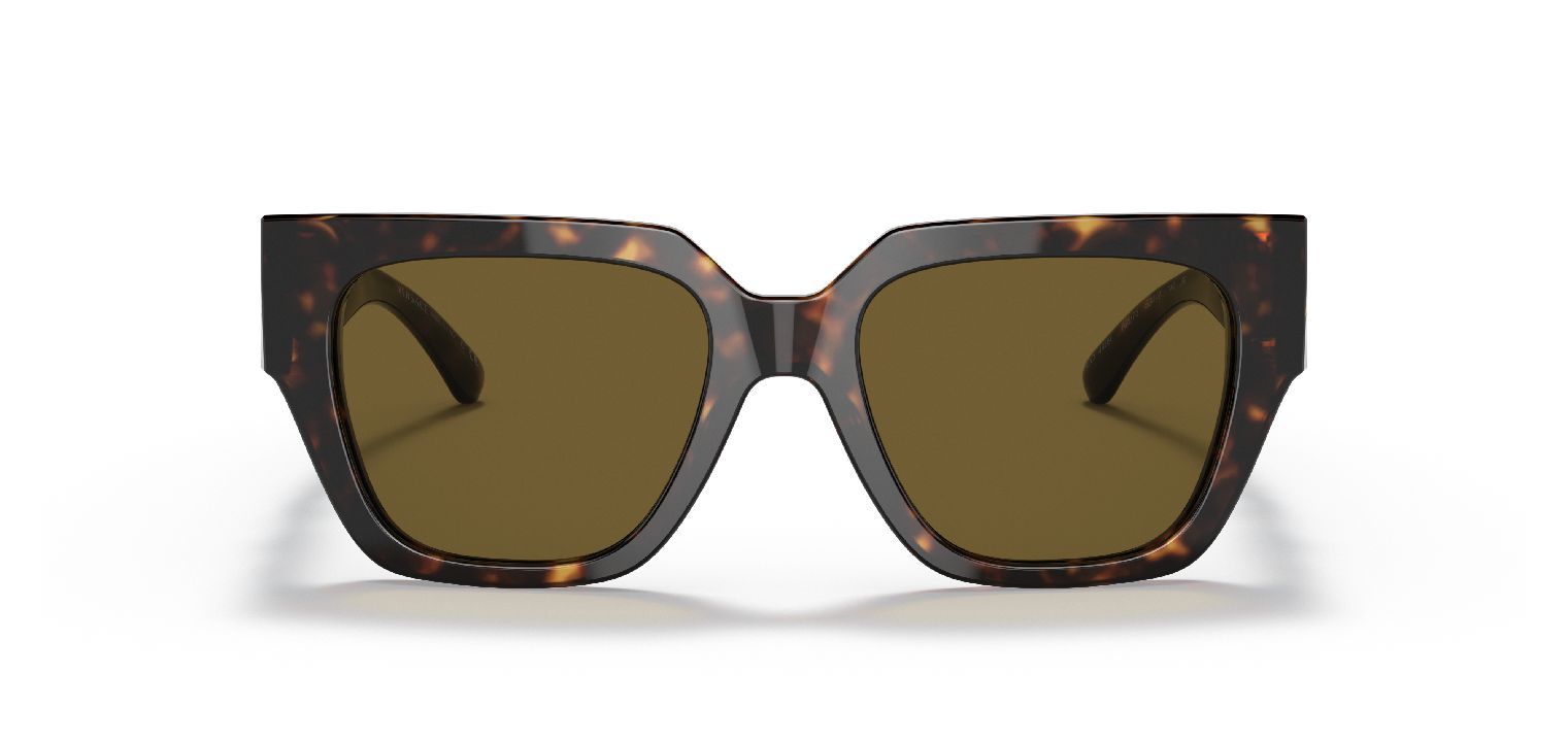 Versace Rechteckig Sonnenbrillen 0VE4409 Schildpatt für Dame