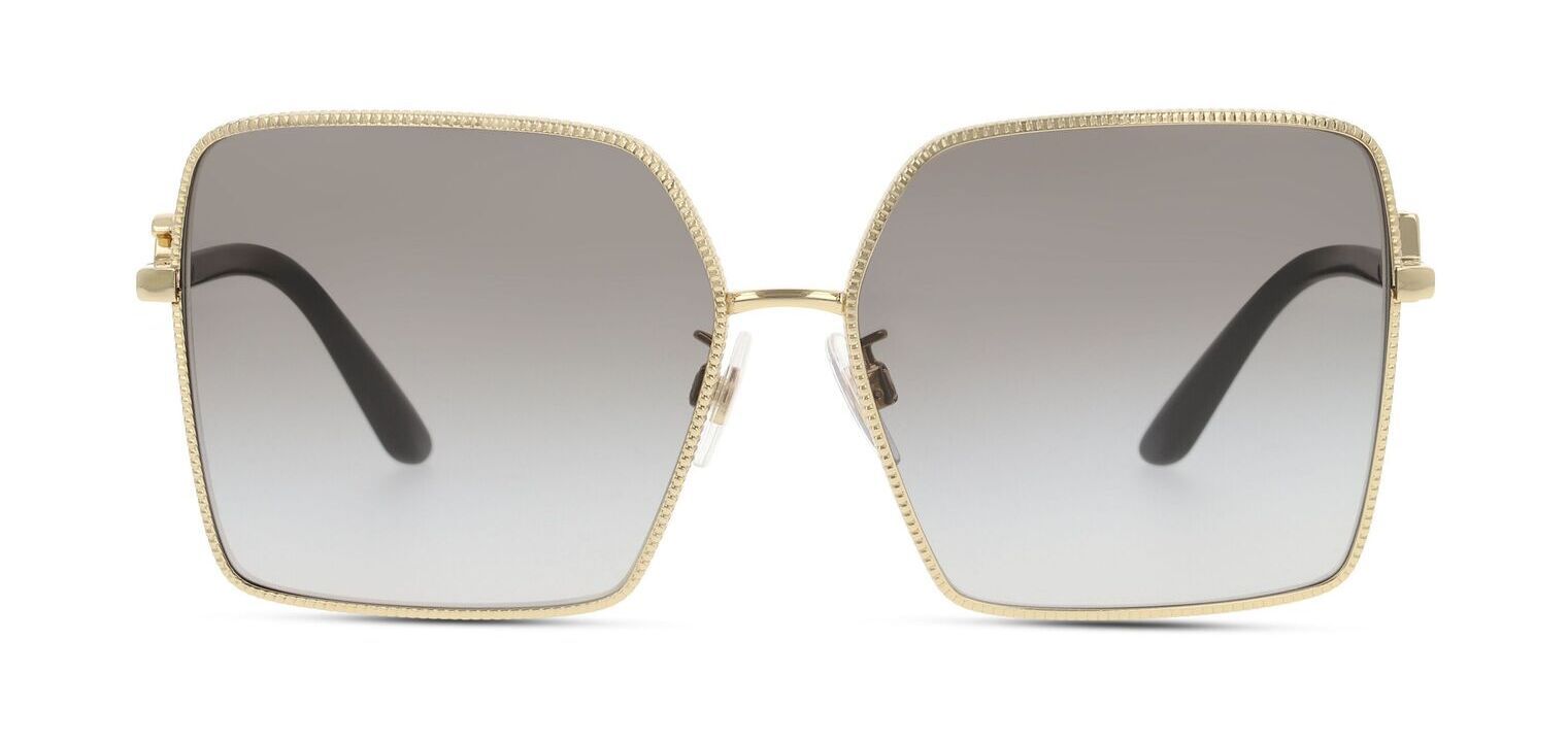 Dolce & Gabbana Rectangle Sunglasses 0DG2279 Gold for Woman