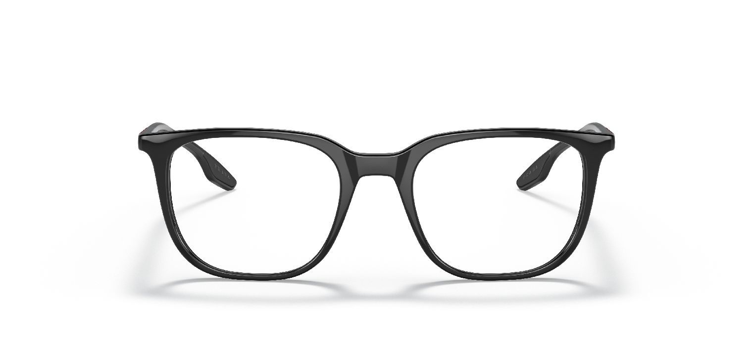 Prada Linea Rossa Rectangle Eyeglasses 0PS 01OV Black for Man