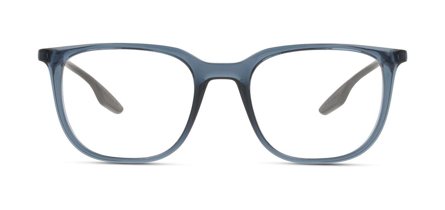 Prada Linea Rossa Rectangle Eyeglasses 0PS 01OV Blue for Man