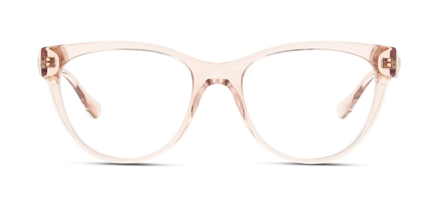 Lunettes de vue Versace Ovale 0VE3304 Rose pour Femme