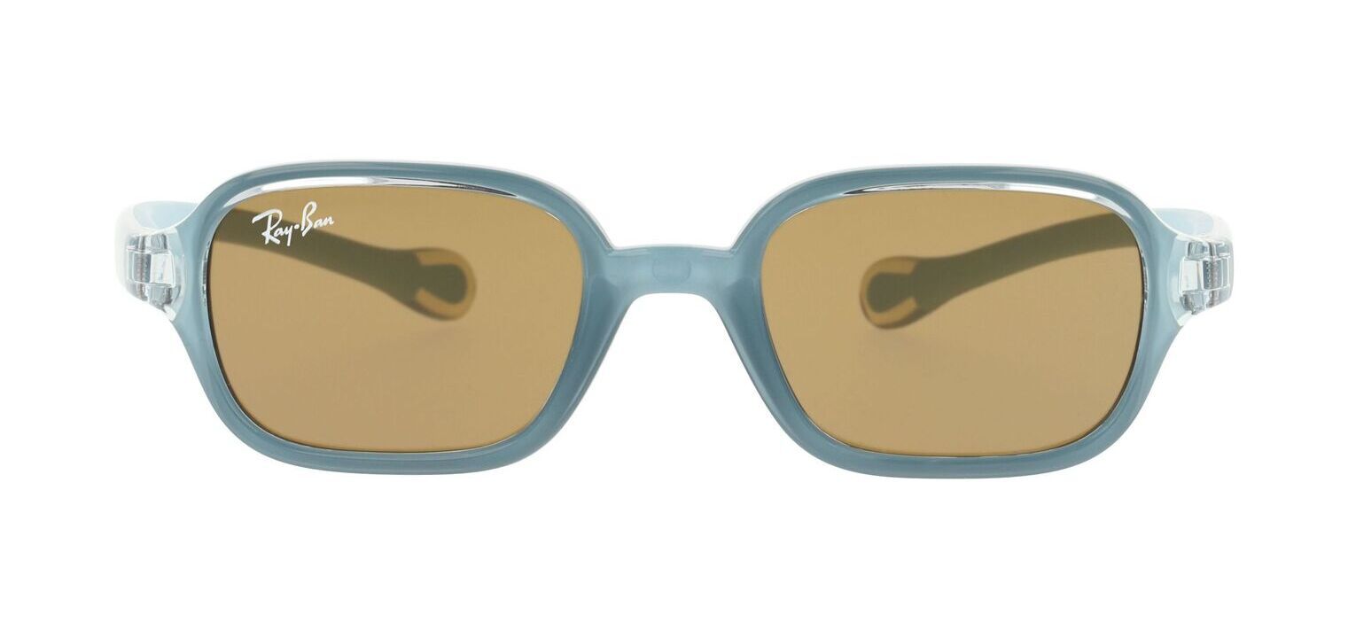 Ray-Ban Rechteckig Sonnenbrillen 0RJ9074S Blau für Kinder
