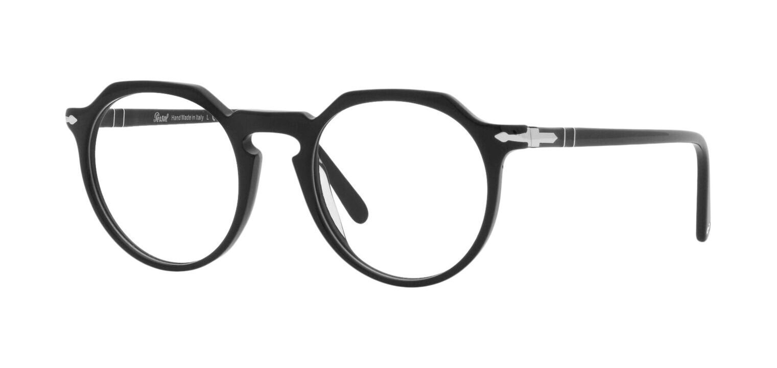 Persol Rund Brillen 0PO3281V Schwarz für Herr