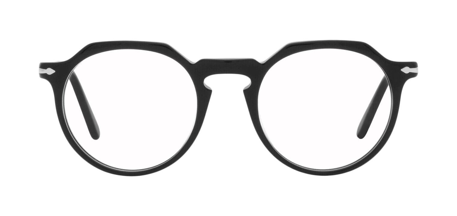 Persol Rund Brillen 0PO3281V Schwarz für Herr
