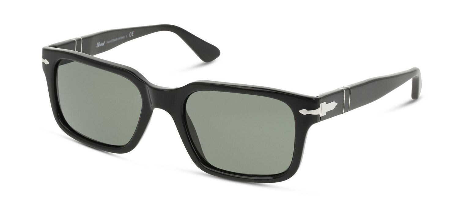 Persol Rechteckig Sonnenbrillen 0PO3272S Schwarz für Herr