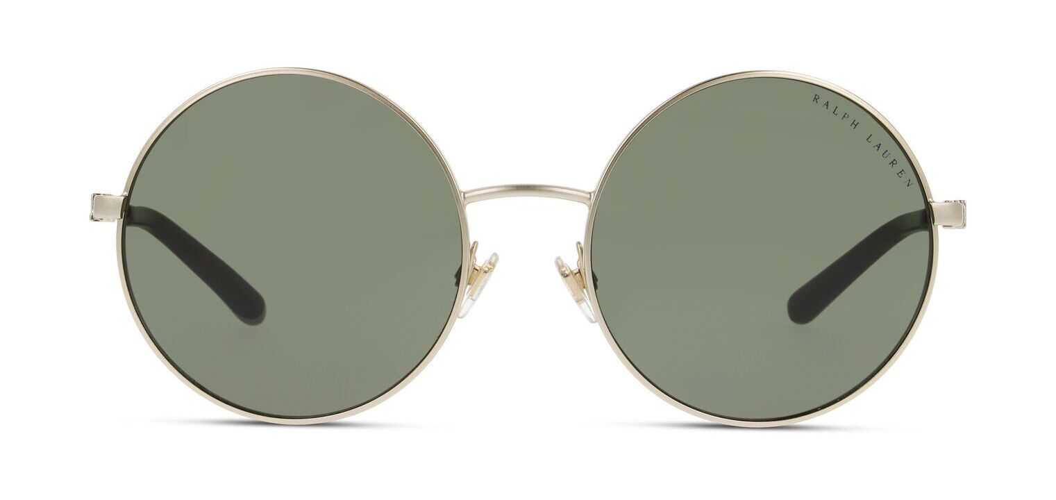 Lunettes de soleil Ralph Lauren Ronde 0RL7072 Doré pour Femme
