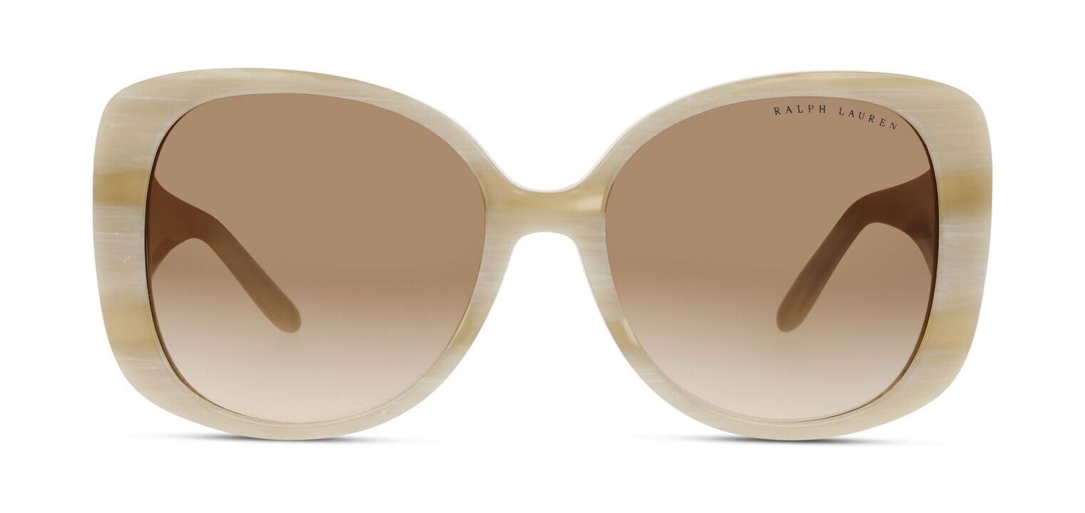 Ralph Lauren Schmetterling Sonnenbrillen 0RL8196BU Beige für Damen