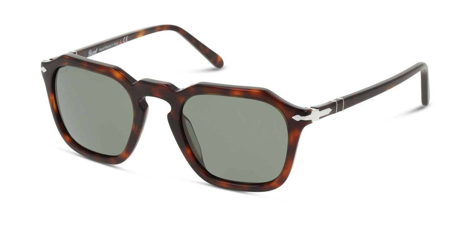 Persol Rechteckig Sonnenbrillen 0PO3292S Schildpatt für Damen/Herren