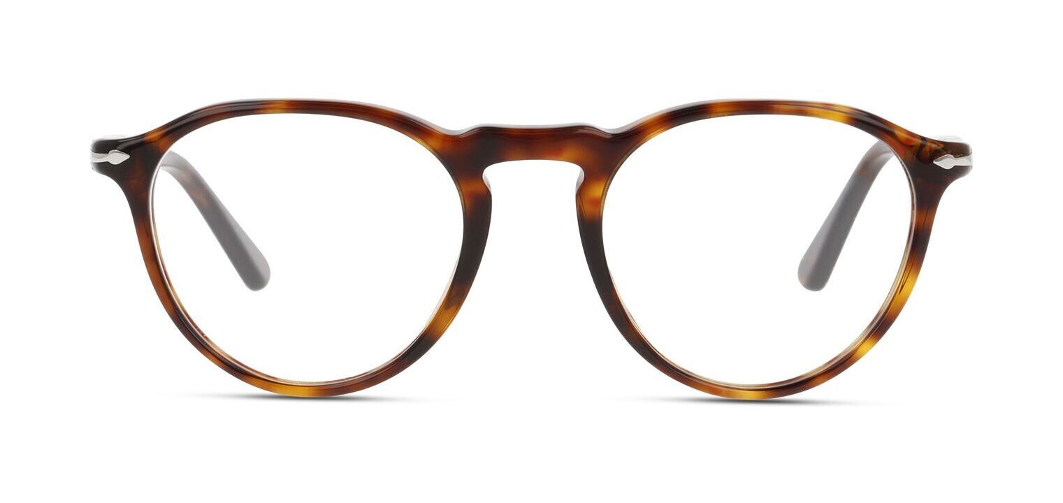 Lunettes de vue Persol Ronde 0PO3286V Havana pour Homme