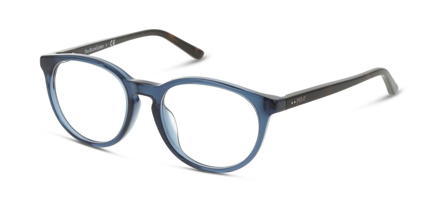 Polo Prep Rund Brillen 0PP8544U Blau für Kind